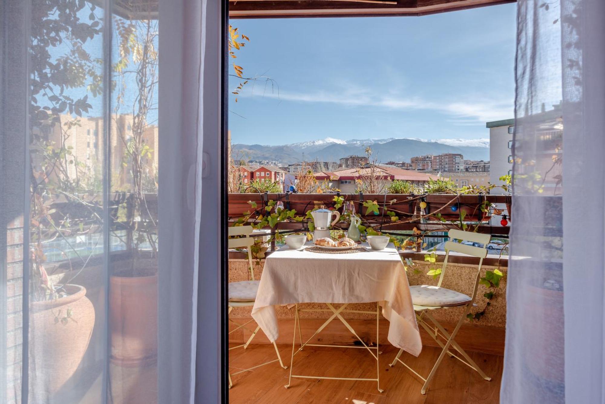 Mrs Apartamento Vistas Sierra Nevada Con Parking Granada Bagian luar foto